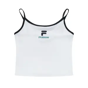 Футболка-майка женская стандартная белая FILA FUSION