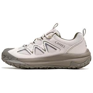 Износостойкие дышащие противоскользящие низкие треккинговые туфли унисекс CAMEL, бежевый белый черный