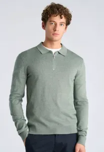 Джемпер-Поло с застежкой-молнией Lindbergh, Jade Green Mel