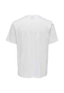 Базовая футболка 2ER PACK RUNDHALS KURZARM Only & Sons, белый деним