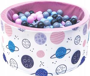 Сухой бассейн с шариками и шариками БОЛЬШОЙ 90х40 Шарики и шарики 400х СЕРТИФИКАТ Tuppi