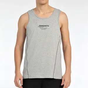 Футболка без рукавов John Smith Crisoc, серый