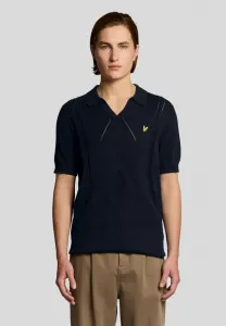 Рубашка-Поло с ромбовидным узором Lyle & Scott, Dark Navy