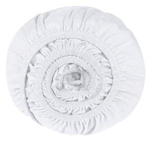 Простыня на резинке Premium Schiesser Flexi, белый - ширина: 100 см