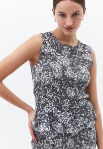 Топ ROUND NECK TANK OXXO, серый