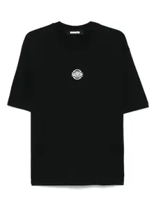 Футболка с кристаллами BARROW, черный