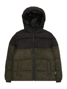 Зимняя куртка Jack & Jones Junior MAZE, темно-зеленый