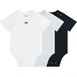 AW24 Комбинезон 3 шт Малыши и Дети KITH, Набор из 3 (Белый/Серый/Чёрный)