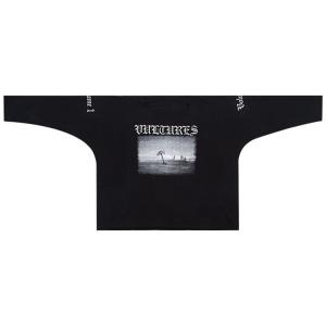Лонгслив YZY Gosha Vultures Long T, Black