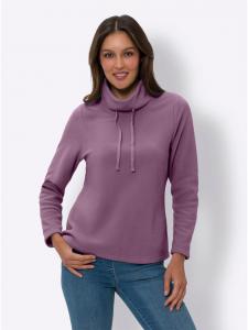 Флисовый свитер Sieh an!, фиолетовый