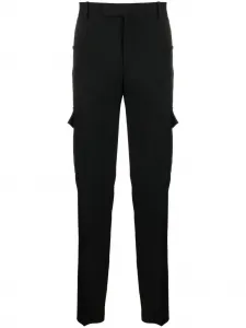 Зауженные брюки карго Alexander McQueen, черный