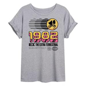 Инопланетянин Джуниора Объемная футболка с логотипом 1982 года Licensed Character