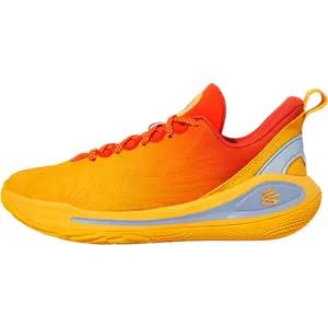 Under Armour Curry 12 нескользящие износостойкие низкие детские баскетбольные кроссовки blue/yellow
