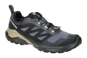 Кроссовки Salomon X Adventure GTX сине-чёрные GORE-TEX 475260