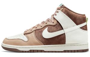 Кроссовки Nike Dunk High Light Chocolate