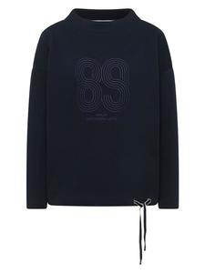 Cecil Рубашка с длинными рукавами универсального синего цвета