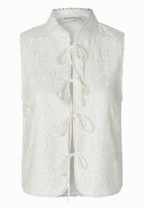 Блуза SECOND FEMALE Vilma, белый