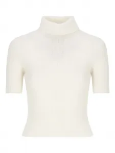 Водолазка в рубчик Vanisè, белый