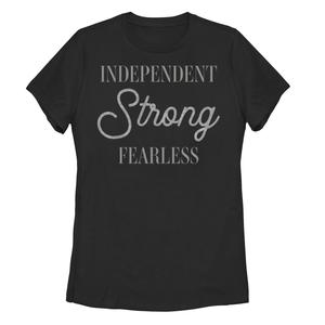 Футболка с рисунком Independent Strong Fearless для юниоров