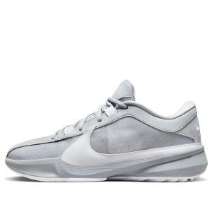 Кроссовки zoom freak 5 tb 'wolf grey' Nike, серый