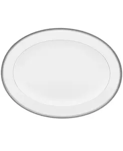 Овальное блюдо для шарлотты, 16 дюймов Noritake, platinum
