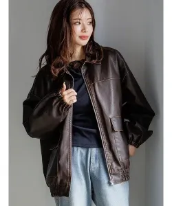 Тренч из искусственной кожи Ludic Park, цвет Tea