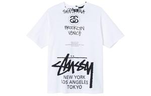 Takahiromiyashita The Soloist. Футболка X World Cruise Series унисекс белая Stussy, белый