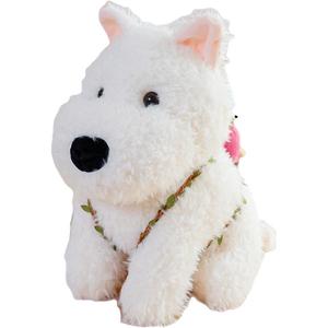 Мягкая игрушка щенок плюш 25см/35см высота Happy Fish