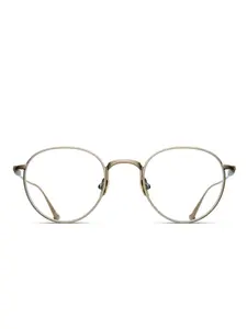 Очки в круглой оправе Matsuda, золотой