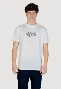 Футболка с принтом Armani Exchange, White