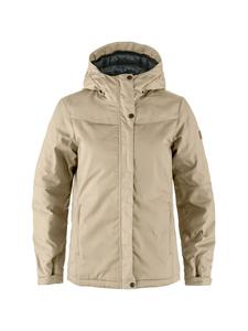 FJÄLLRÄVEN Стеганая куртка Stina бежевого цвета