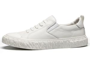 LEAVELAND Стильные скейтерские кроссовки мужские белые, цвет White