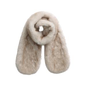 Шарф из полиэстера вязаный для женщин ELLE, soft бежевый