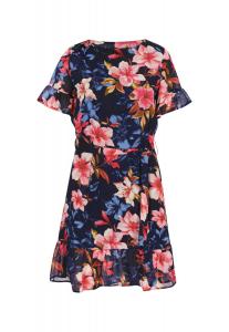 Usha Платье в светло-синем и темно-синем цвете