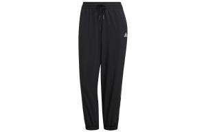 Трикотажные спортивные штаны женские черные Adidas