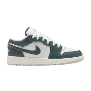 Кроссовки Air Jordan 1 Low SE GS, цвет Oxidized Green