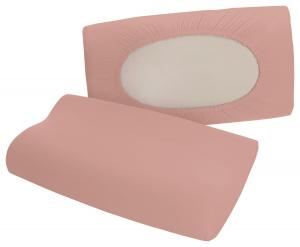 Наволочка Schlafgut, пыльно-розовый