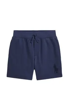 Шорты с логотипом и кулиской Polo Ralph Lauren Kids, синий