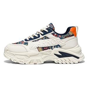 Высокие низкие массивные кроссовки для мужчин Boogie Bear, бежевый