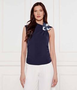 Блузка ариана 3д Slim fit Guess Jeans, синий