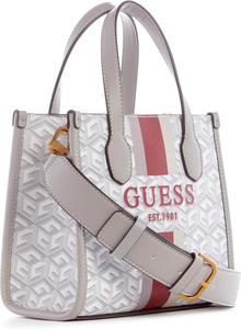 GUESS женская сумка Silvana 2 Cmprtmnt Mini Tote, Stone Logo