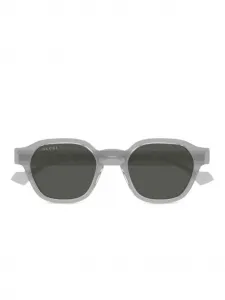 Солнцезащитные очки в квадратной оправе Gucci Eyewear, серый