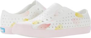 Кроссовки Native Shoes Jefferson для детей любого пола (малыши/маленькие дети), белый/розовый