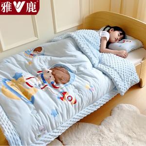 Yalu Детское одеяло 120х150 см, вес 1,5 кг, A-класс, флис, зимнее