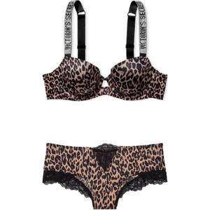 Victoria's Secret Женский комплект белья Leopard Print