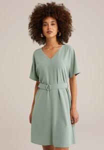Повседневное платье WE Fashion, светло-зеленый