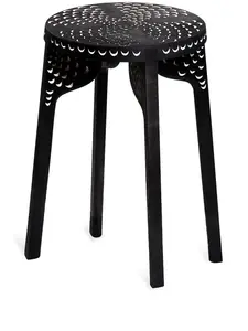 Табурет Tattoo Pheasant Zanat, черный