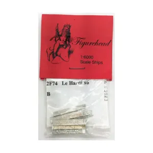 Ле Харди, Figurehead Ships - WWII Ships - Assorted (1:6000) (Noble Miniatures)