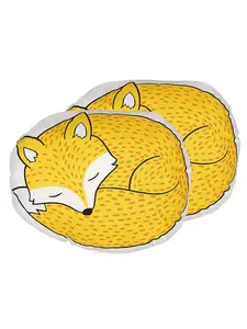 Декоративная подушка Beliani 2er Set Deko DHANBAD, цвет gelb/weiß/schwarz