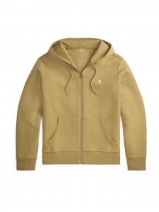 Polo Ralph Lauren Худи на молнии в бежевом цвете